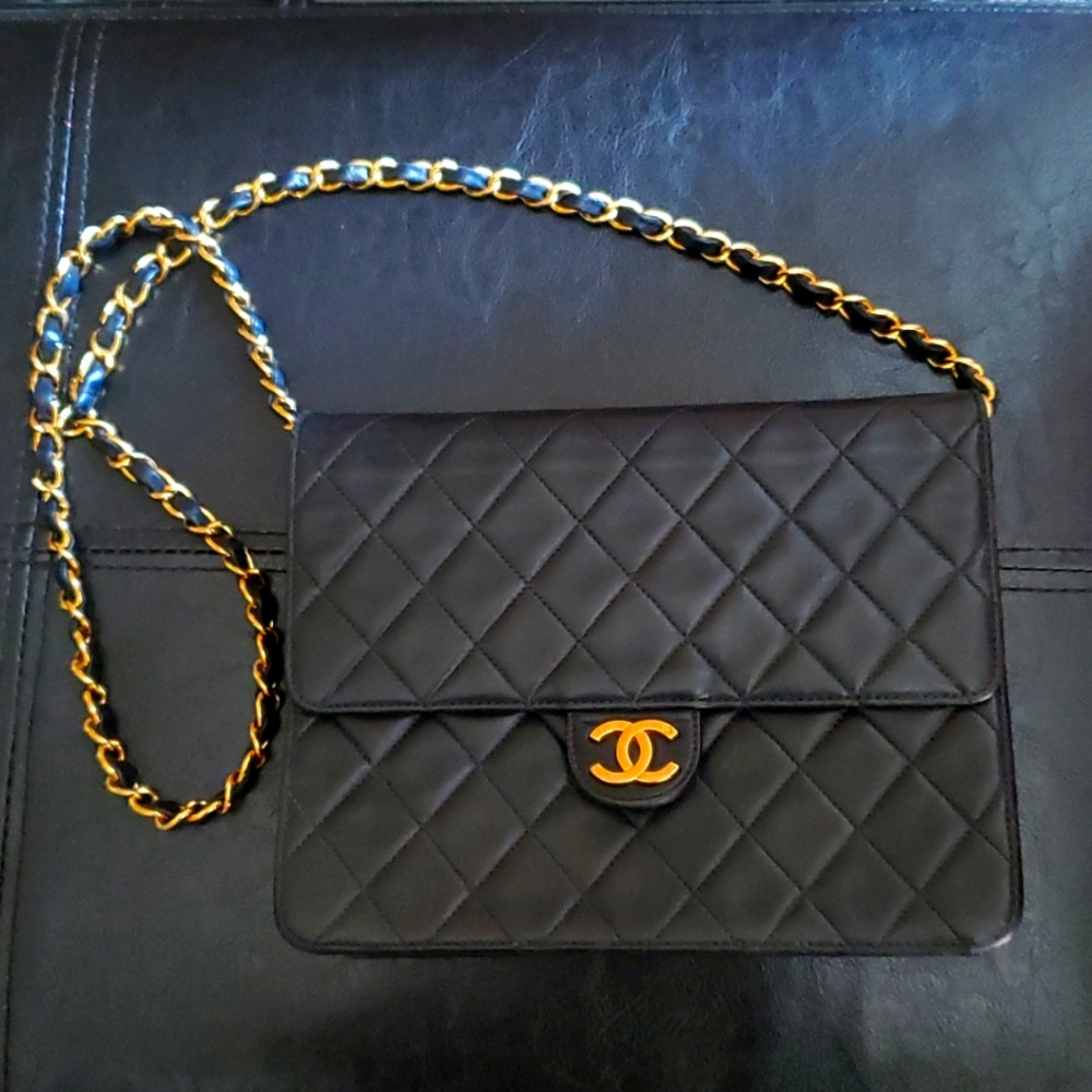 Chanel Matellase Chain leather Shoulder Bag , Firm Price